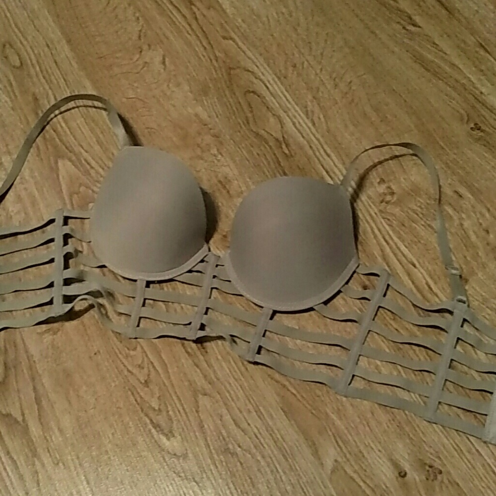 34B Sexy Nude cage bra